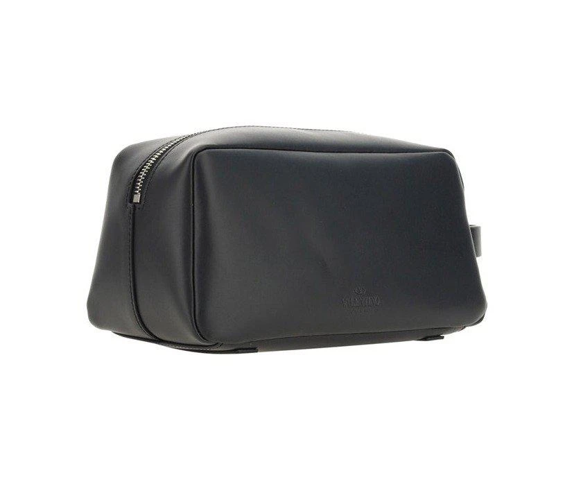商品Valentino|Valentino	VLTN Logo Printed Zip-Up Wash Bag,价格¥4073,第2张图片详细描述