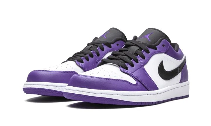 商品Jordan|Air Jordan 1 Low "Court Purple" 紫脚趾 AJ1,价格¥1927-¥3831,第3张图片详细描述