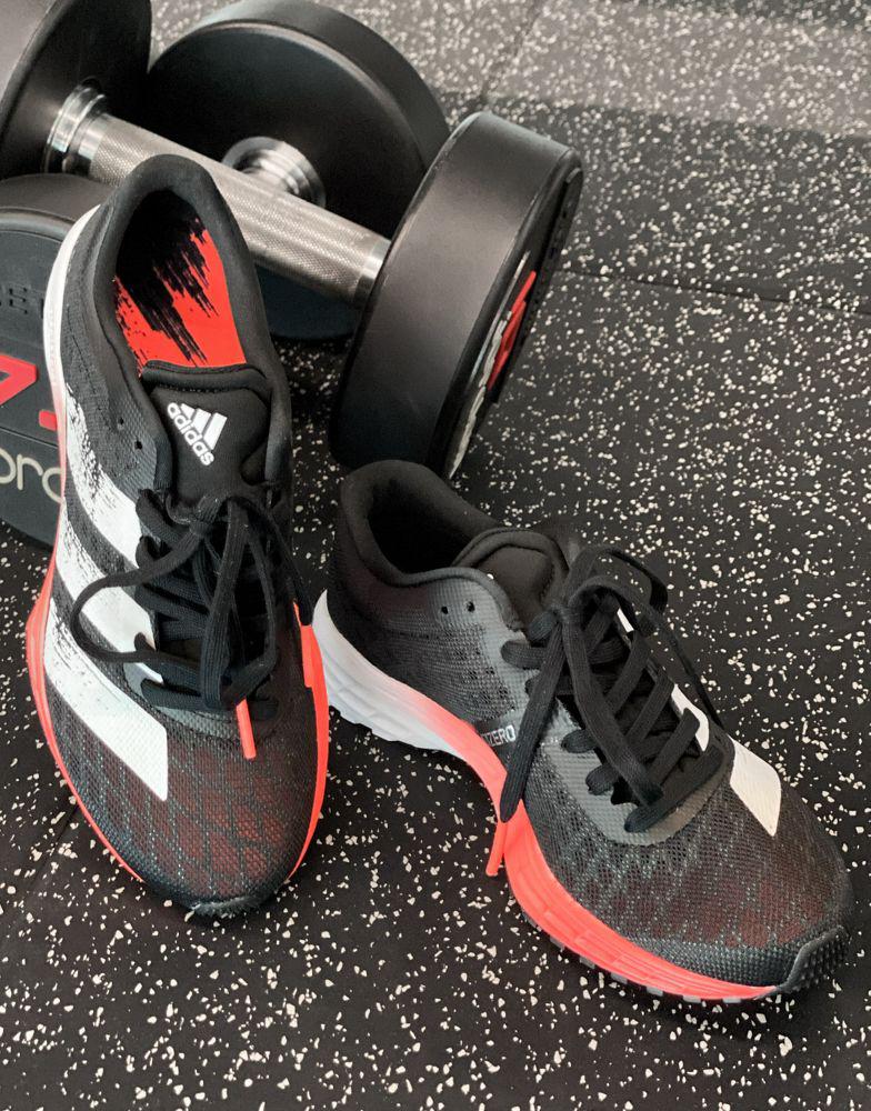 adidas Adizero RC 2 W trainers in black and orange商品第2张图片规格展示