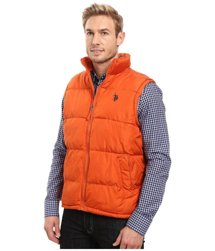 商品U.S. POLO ASSN.|U.S. POLO ASSN. Basic Puffer Vest 男士外套,价格¥387,第2张图片详细描述