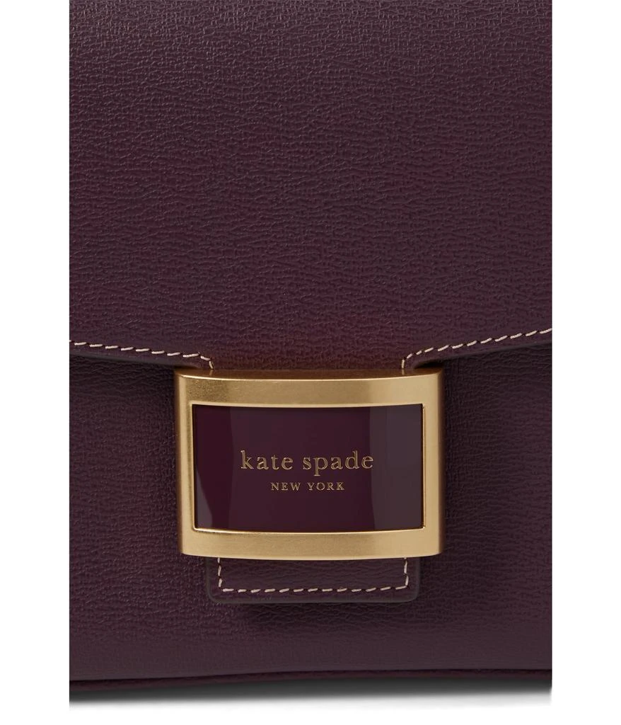 商品Kate Spade|【秋冬新品】中号单肩斜挎包 纹理皮革,价格¥1103,第4张图片详细描述