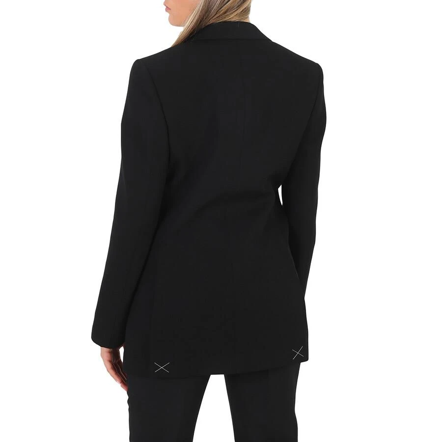 商品Burberry|Ladies Black Tailored Single-Breasted Blazer Jacket,价格¥1966,第3张图片详细描述