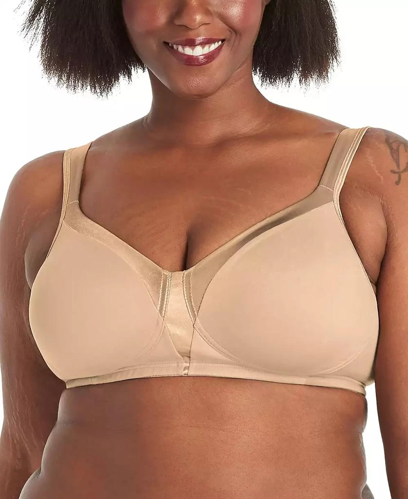 商品Playtex|Full Figure 18 Hour Sleek & Smooth Wireless Bra 4803, Online Only,价格¥203,第3张图片详细描述