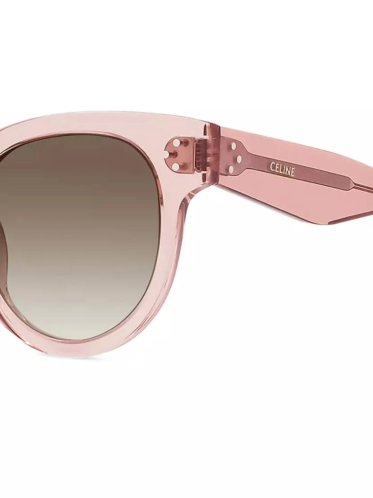 商品Celine|50MM Plastic Rectangular Sunglasses,价格¥2974,第3张图片详细描述
