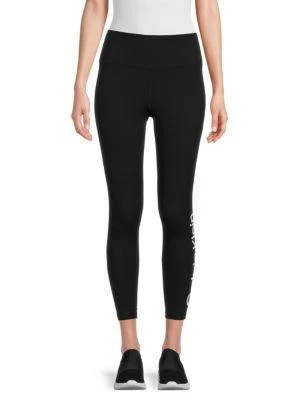 商品Calvin Klein|​High Rise Logo Leggings,价格¥228,第1张图片