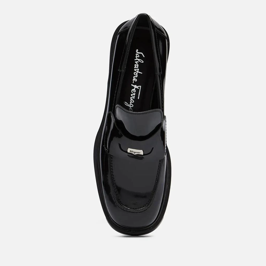 商品Salvatore Ferragamo|Salvatore Ferragamo Women's Nyx 30 Leather Loafers - Black,价格¥2784,第3张图片详细描述