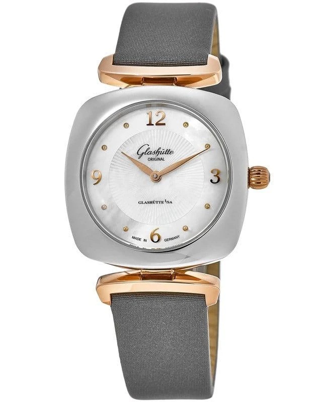 商品Glashütte Original|Glashutte Original Pavonina Rose Gold & Steel  Women's Watch 1-03-02-03-06-34,价格¥13253,第1张图片