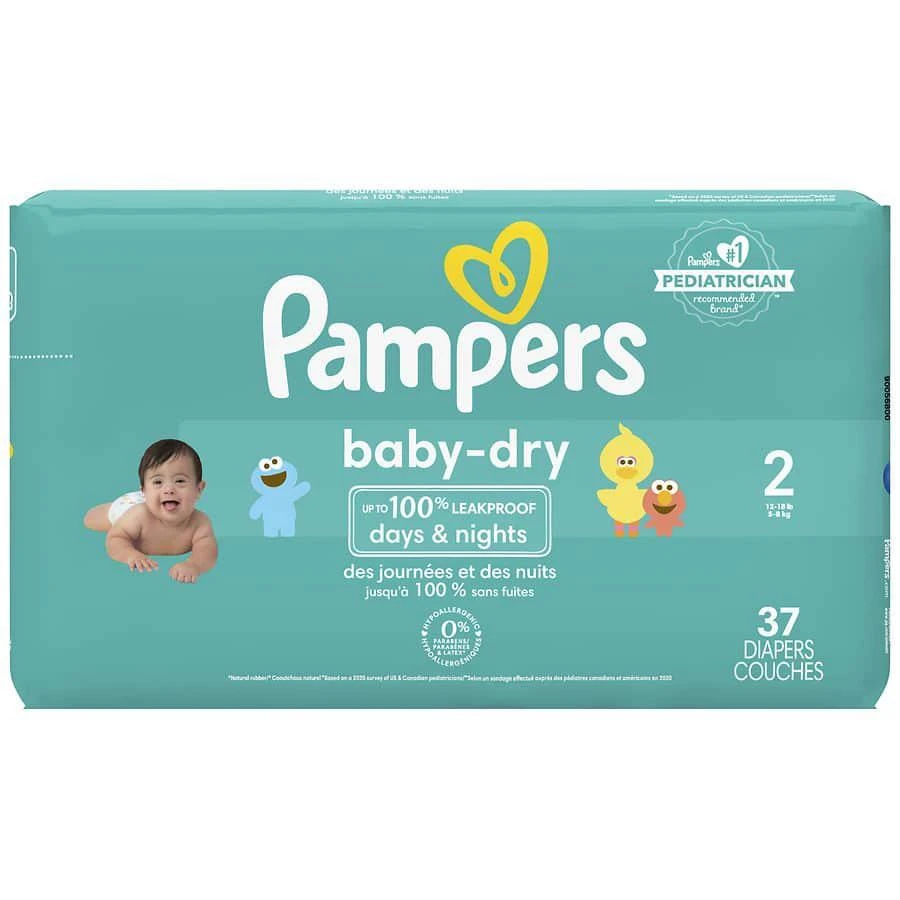 商品Pampers|Baby Dry Diapers Size 2,价格¥112,第1张图片