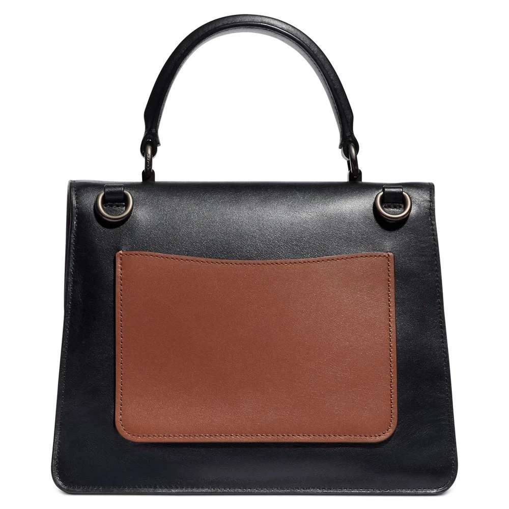 商品Coach|Coated Canvas Signature Exotic Patchwork Stripe Parker Top Handle,价格¥2003,第5张图片详细描述