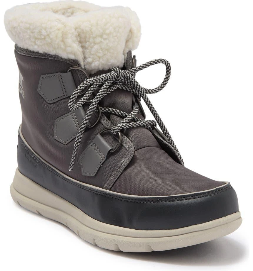 商品SOREL|Explorer Carnival Waterproof Boot with Faux Fur Collar,价格¥561,第1张图片