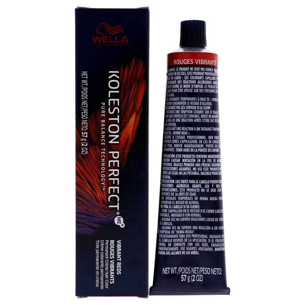 商品Wella|Wella Koleston Perfect Permanent Creme Hair Color - 55 44 Intense Light Brown-Red Red For Unisex 2 oz Hair Color,价格¥142,第1张图片