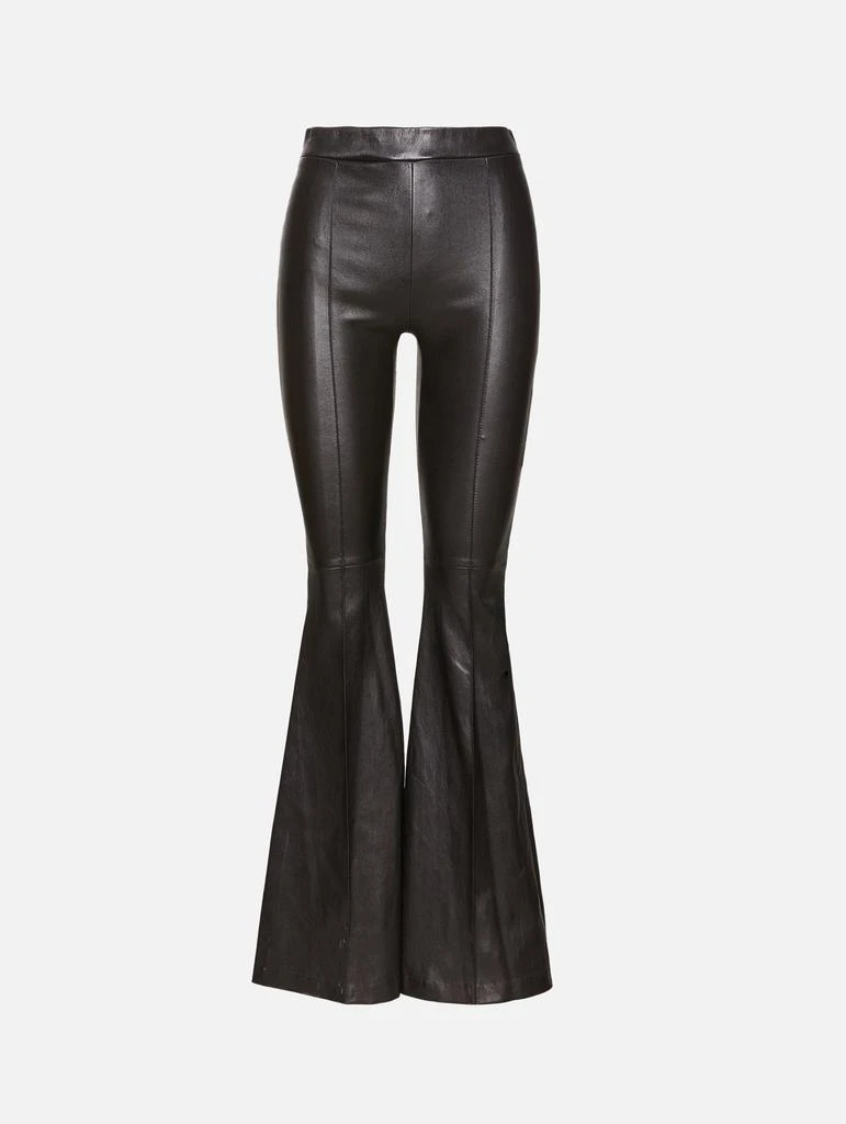 商品ROSETTA GETTY|Pull On Leather Flare Pant,价格¥19088,第1张图片