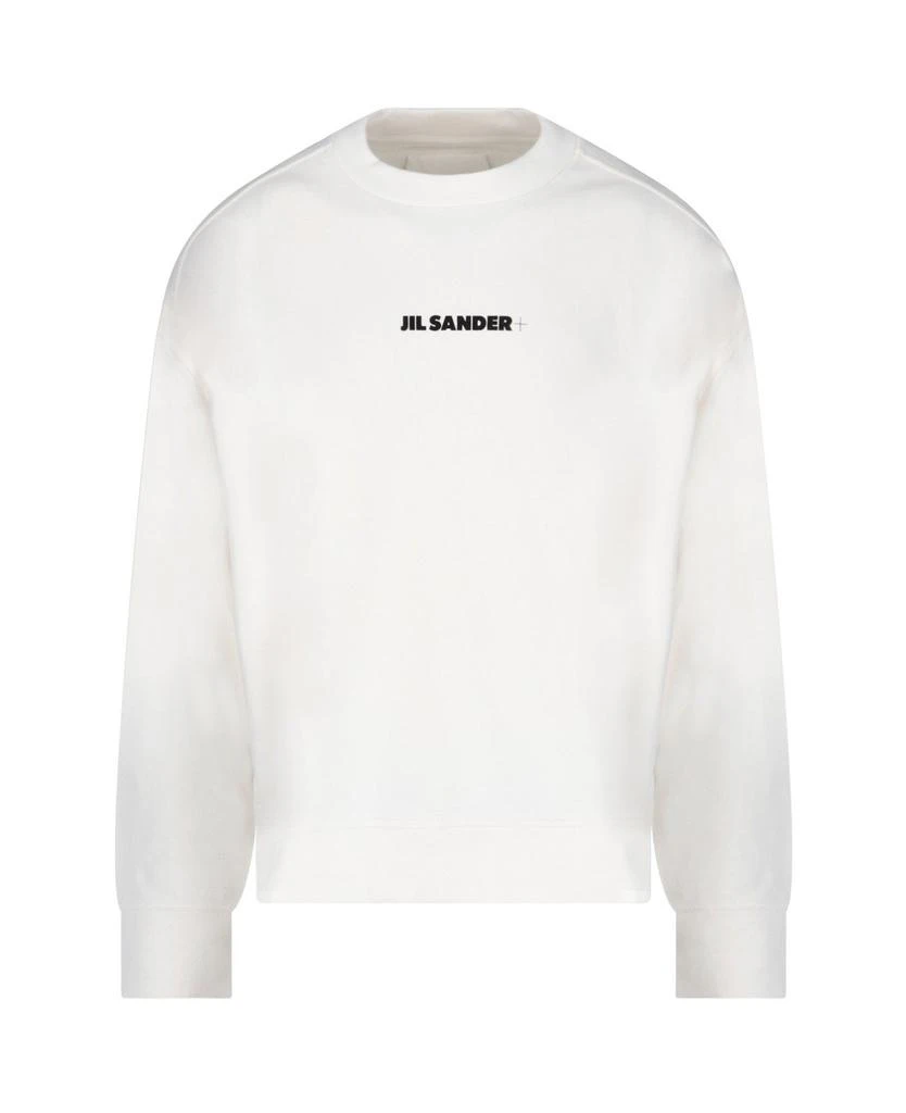 商品Jil Sander|Jil Sander Logo Printed Long-Sleeved Sweatshirt,价格¥2625,第1张图片