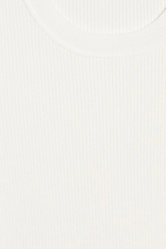 商品Alexander Wang|Cutout ribbed stretch-jersey mini dress,价格¥1491,第2张图片详细描述