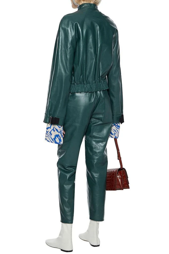 商品ROSETTA GETTY|Belted leather tapered pants,价格¥4291,第1张图片