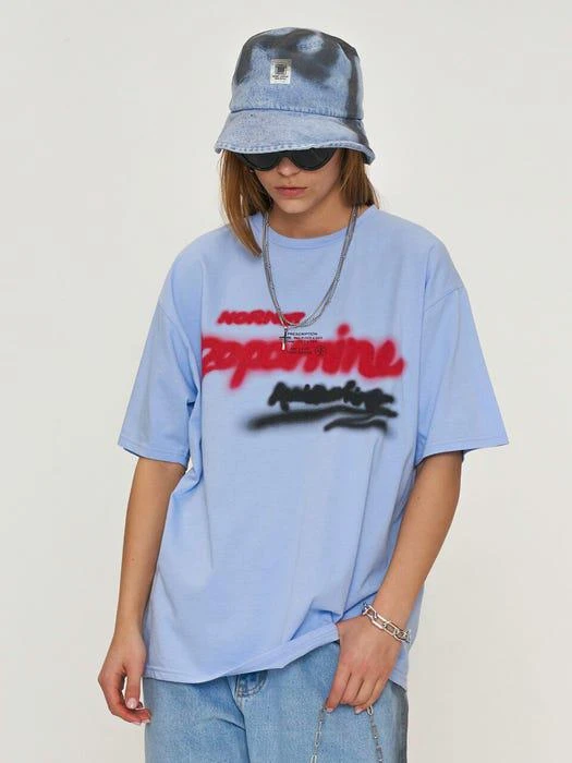 Regular Fit Dopamine T-Shirt Blue 商品