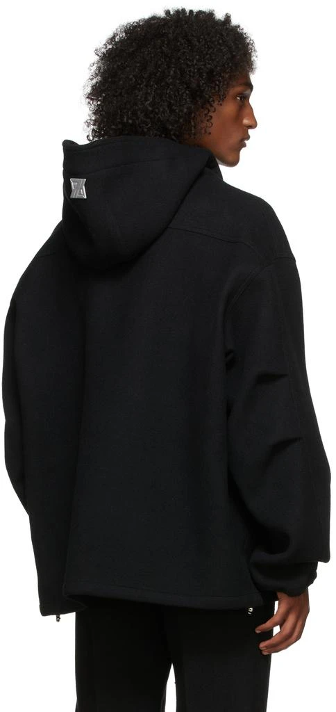 商品We11done|Black Wool Hood Pullover,价格¥2007,第3张图片详细描述