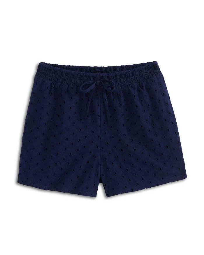 商品AQUA|Girls' Cotton Voile Eyelet Top & Shorts, Big Girls - Exclusive,价格¥374,第2张图片详细描述