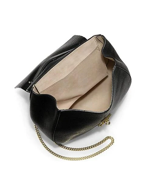 商品Chloé|Small Drew Leather Saddle Bag,价格¥13874,第4张图片详细描述