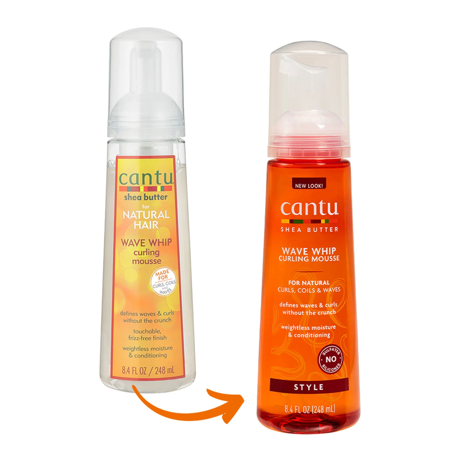 Cantu 乳木果油天然卷发造型摩丝 248ml 商品
