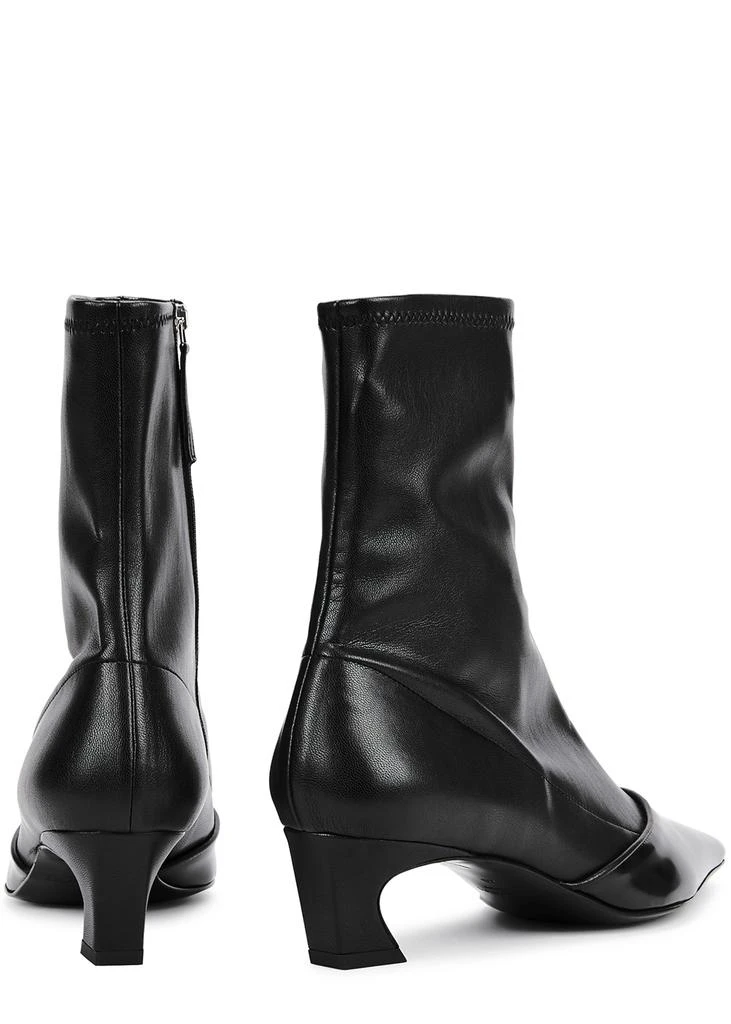 商品Acne Studios|Bano 50 faux leather ankle boots,价格¥2577,第3张图片详细描述