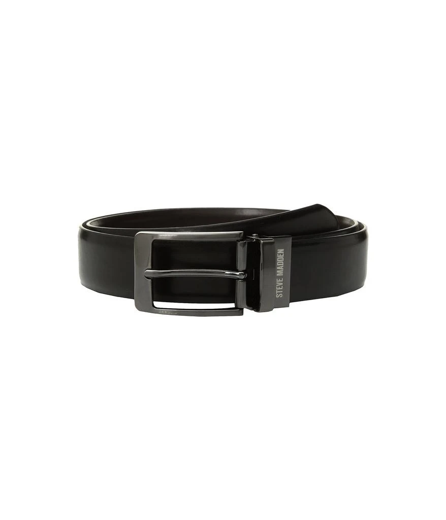 商品Steve Madden|35mm Burnished Reversible Dress Belt,价格¥335,第1张图片