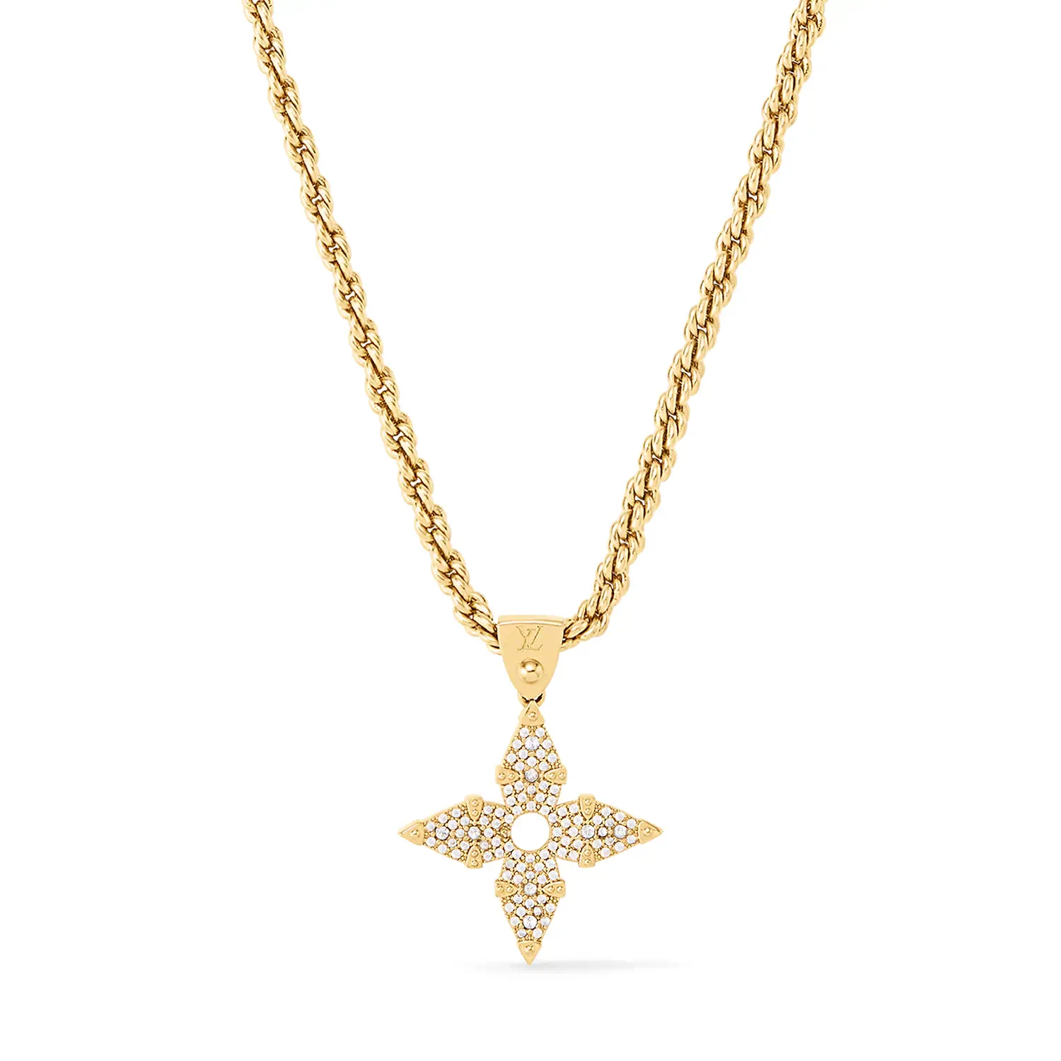 商品Louis Vuitton|【预售】 LV路易威登 25春夏 男士 项链 LV ROPE 项链 M01751 ,价格¥7608,第1张图片