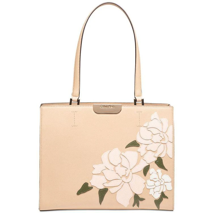 商品Calvin Klein|Lola Medium Leather Tote,价格¥1587,第1张图片