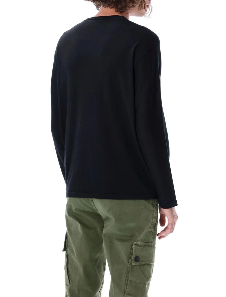 商品Stone Island|Stone Island Shadow Project Logo Patch Crewneck Jumper,价格¥2312,第2张图片详细描述