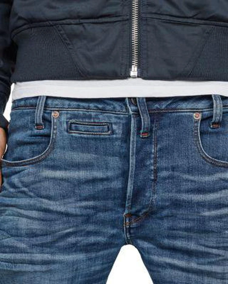 商品G-Star|D-Staq Slim Fit Jeans in Medium Indigo,价格¥889,第2张图片详细描述