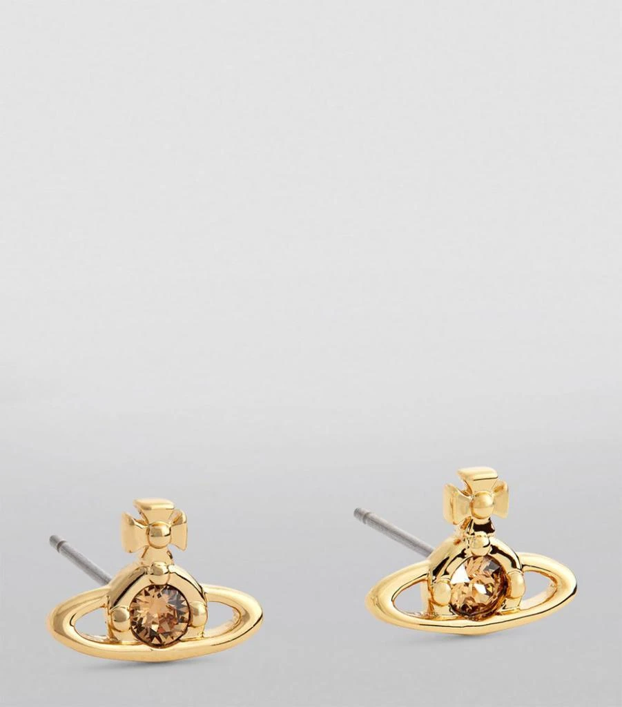 商品Vivienne Westwood|Nano Solitaire Stud Earrings,价格¥694,第2张图片详细描述