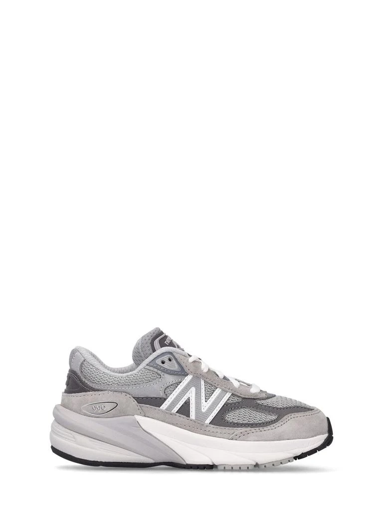 商品New Balance|990 V6 Suede & Mesh Lace-up Sneakers,价格¥628,第1张图片