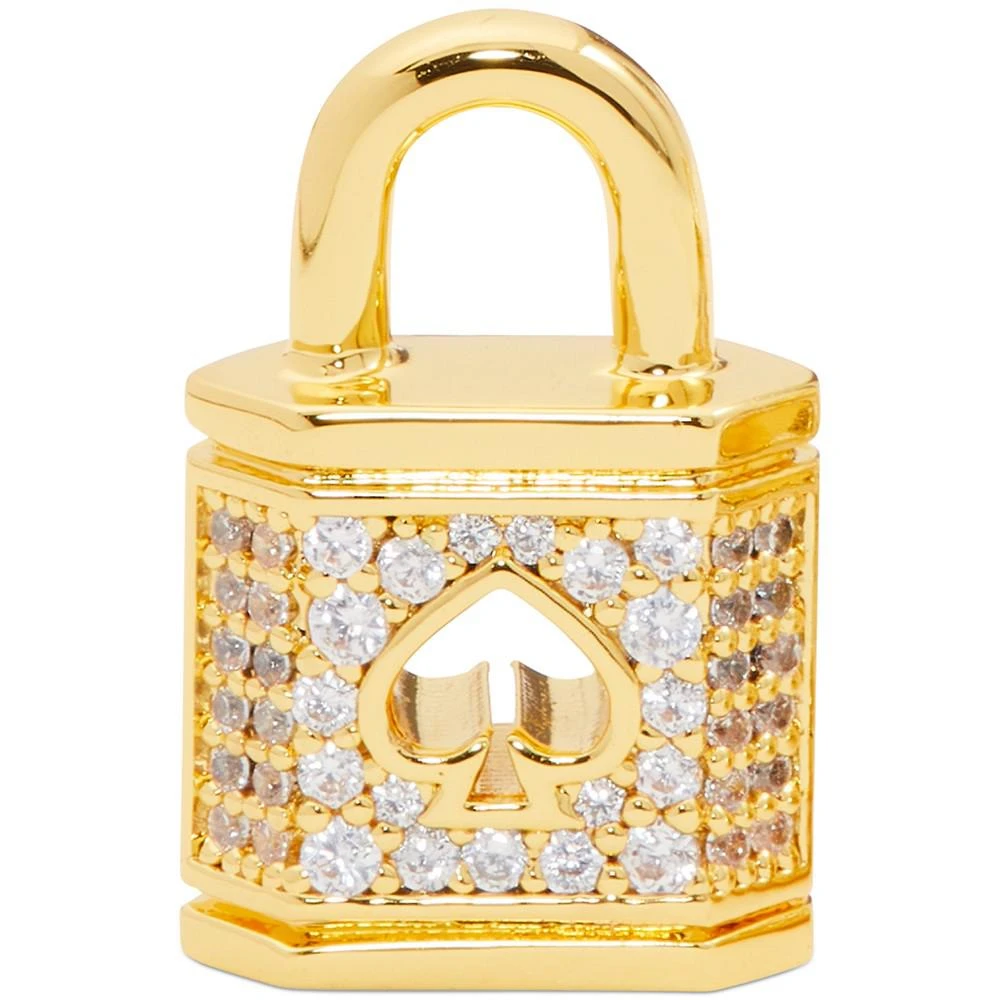 商品Kate Spade|Pavé Padlock Stud Earrings,价格¥340,第3张图片详细描述