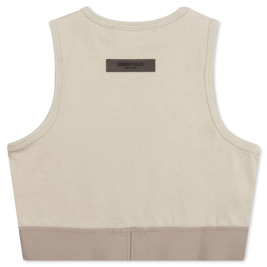 商品Essentials|Fear of God Essentials Women's Sport Tank - Wheat,价格¥507,第4张图片详细描述