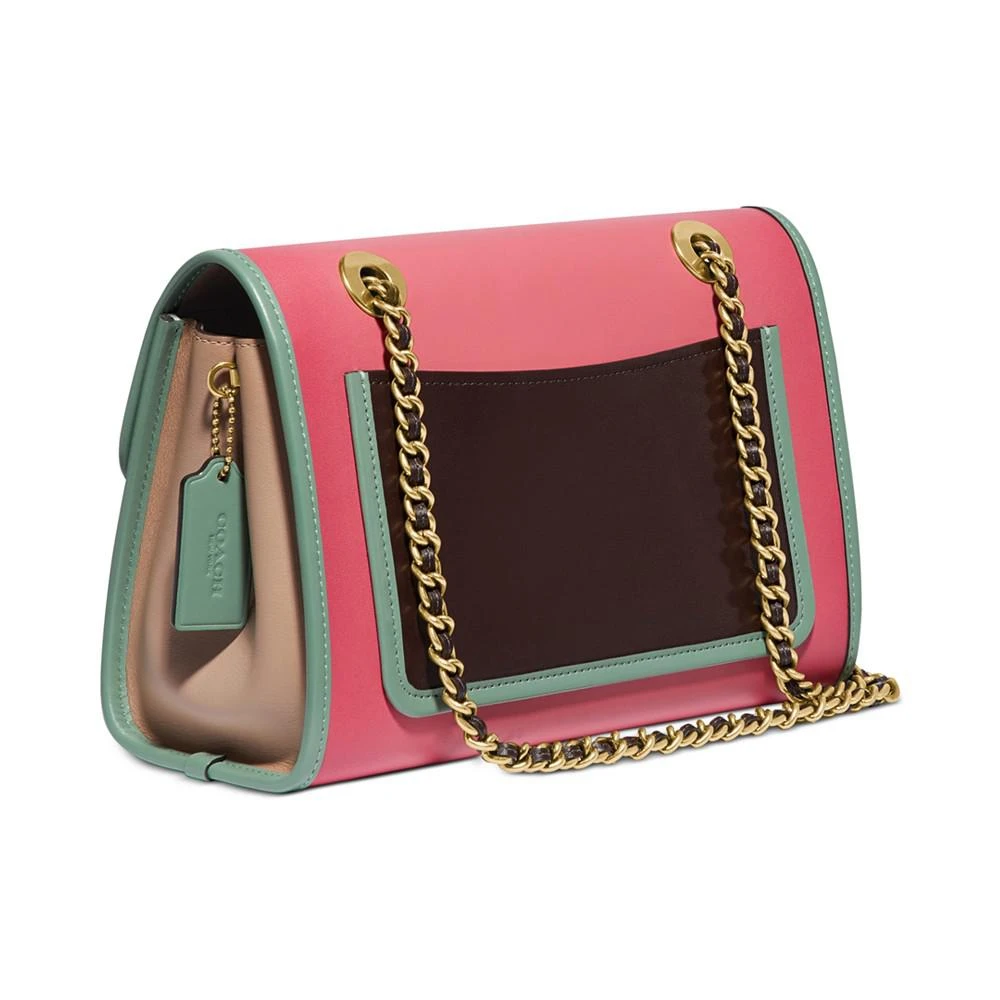 商品Coach|Colorblock Leather Parker Shoulder Bag,价格¥2597,第4张图片详细描述