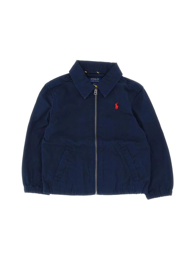 商品Ralph Lauren|Ralph Lauren Kids Logo-Embroidered Long Sleeved Jacket,价格¥600,第1张图片