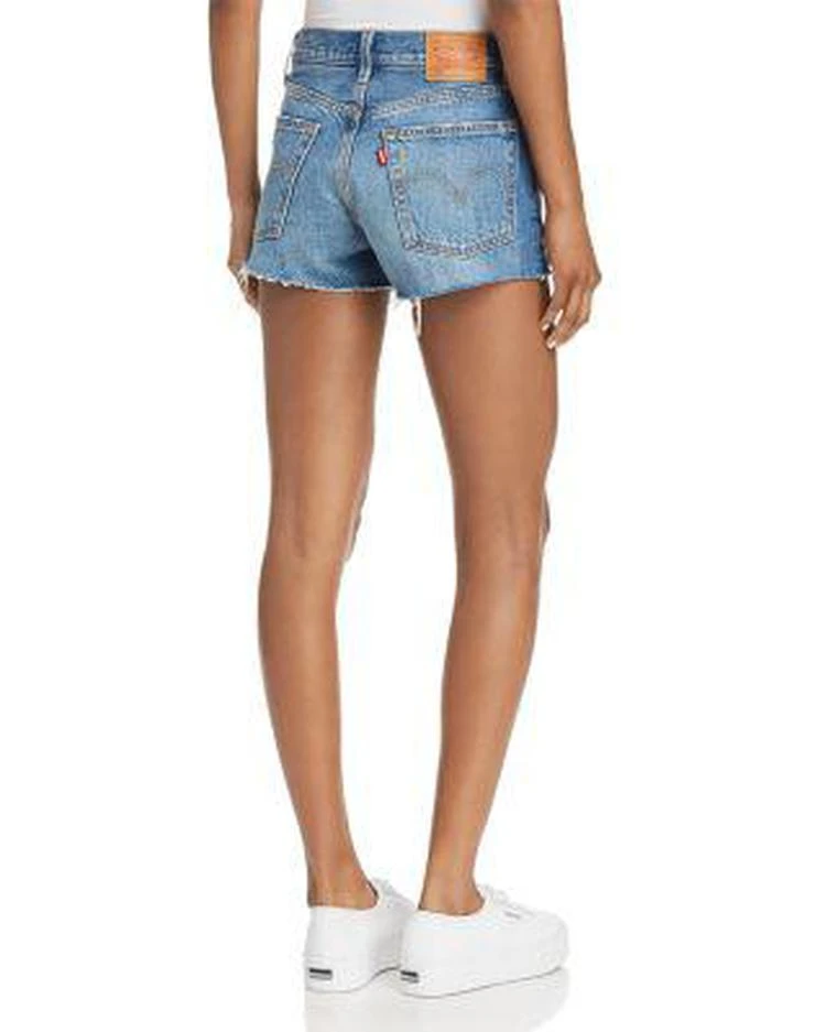 商品Levi's|牛仔短裤 501 Distressed Denim Shorts in Back to Your Heart,价格¥133,第2张图片详细描述