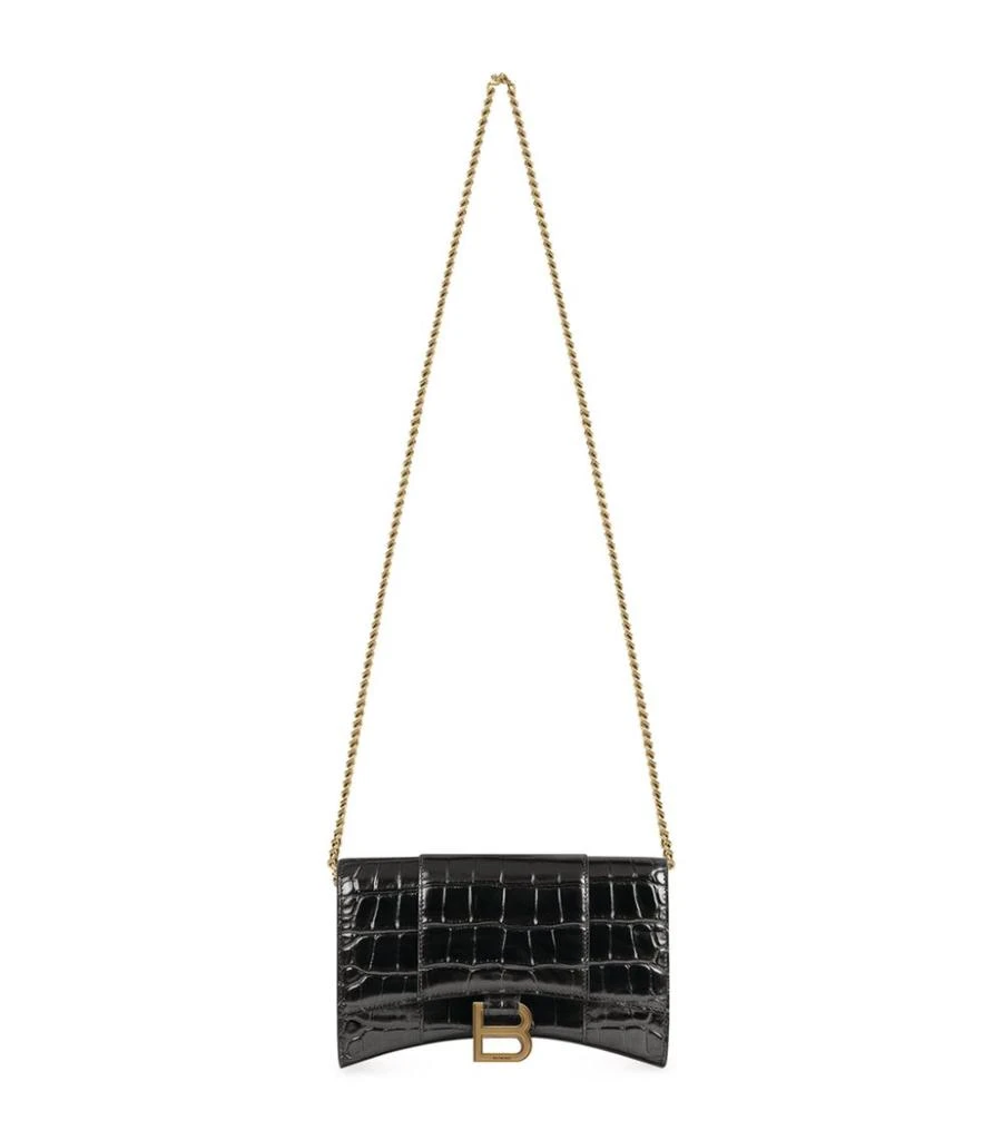 商品Balenciaga|Hourglass Chain Wallet,价格¥13625,第1张图片