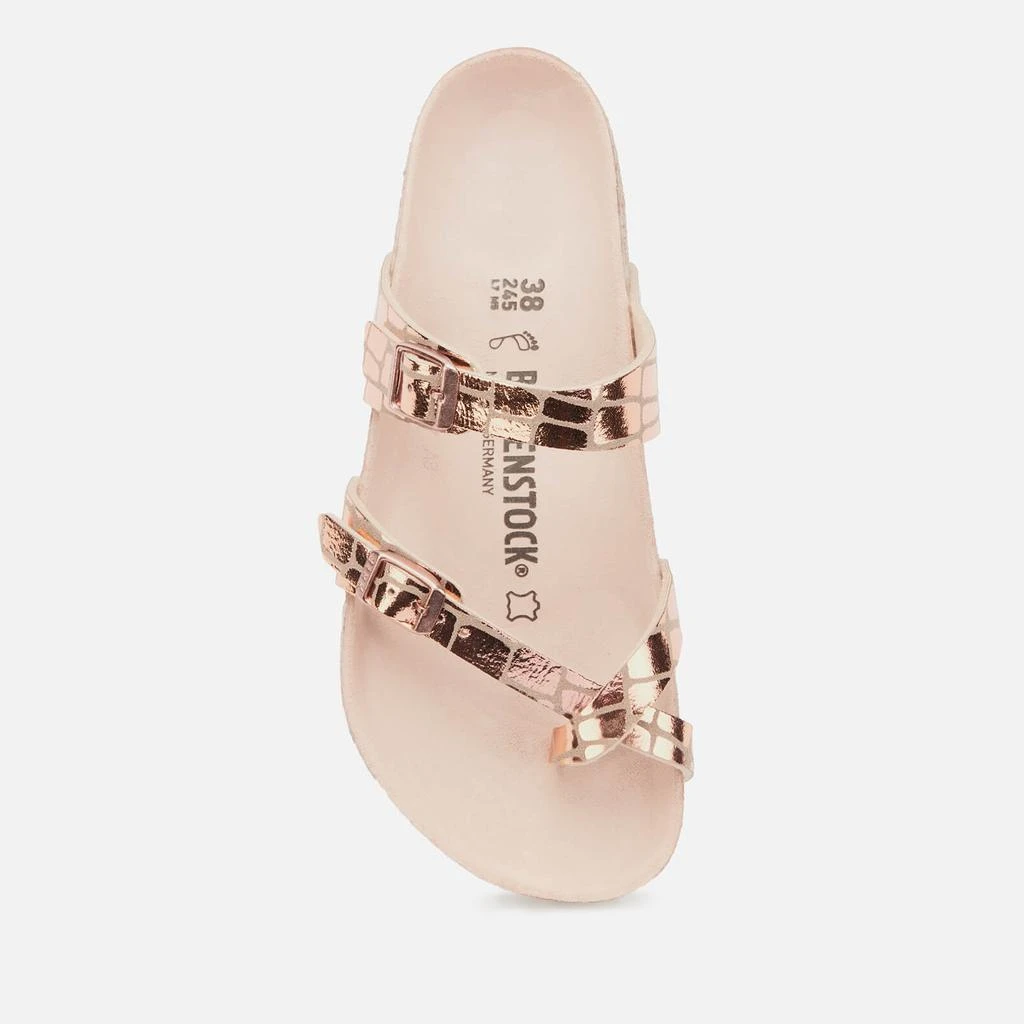 商品Birkenstock|BIRKENSTOCK WOMEN'S MAYARI DOUBLE STRAP SANDALS - GATOR GLEAM COPPER,价格¥371,第3张图片详细描述