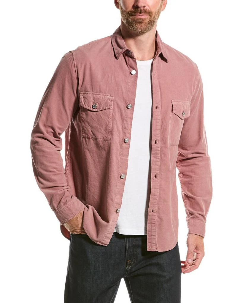商品FRAME|FRAME Denim Double Pocket Micro Cord Shirt,价格¥476,第1张图片