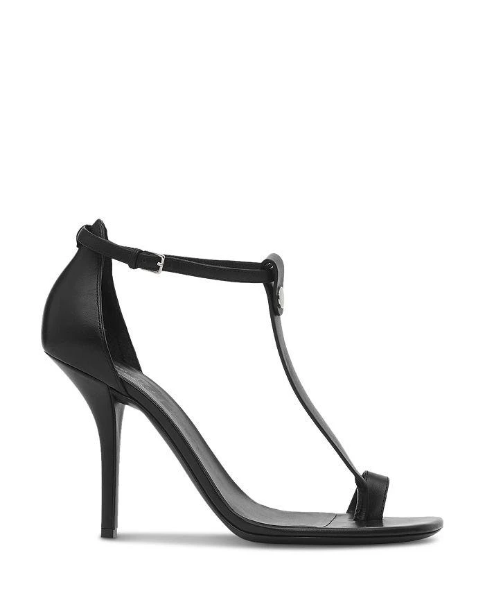 商品Burberry|Women's Stefanie T Strap High Heel Sandals,价格¥2457,第3张图片详细描述