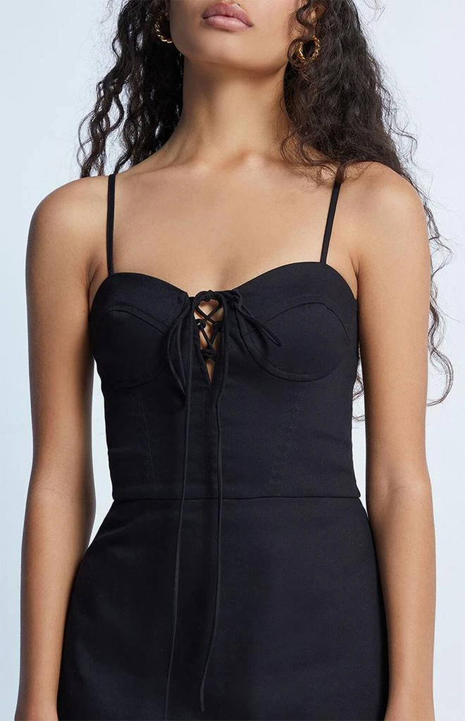 商品LA Hearts|Lace-Up Bustier Mini Dress,价格¥221,第2张图片详细描述