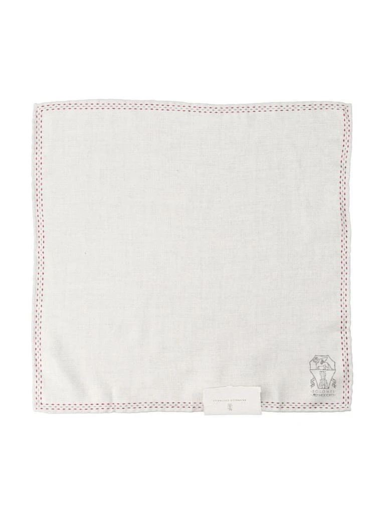 商品Brunello Cucinelli|Brunello Cucinelli Scarves in Butter+Lampon+Pearl,价格¥1124,第1张图片