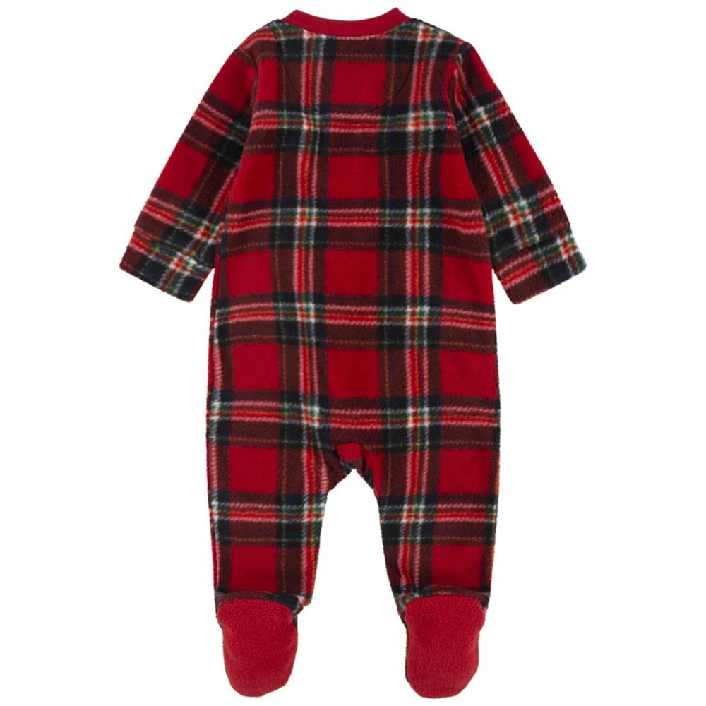 商品Levi's|Baby Boys Plaid Footed Long Sleeves Coverall,价格¥90,第2张图片详细描述