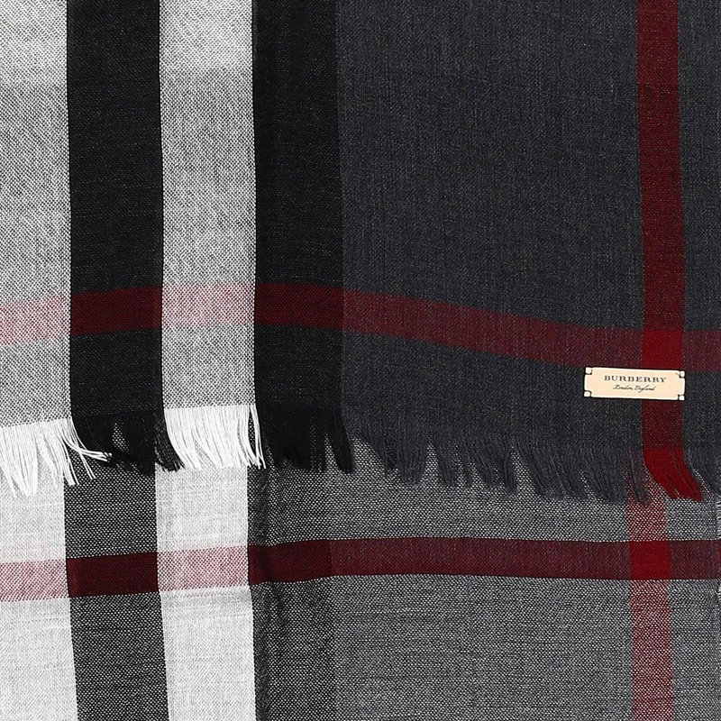 BURBERRY 格纹男士围巾 4000328 商品