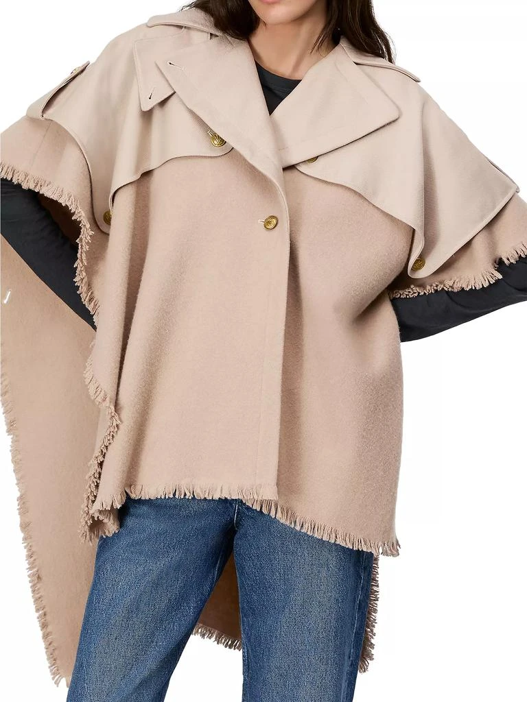 商品Rag & Bone|Trench Wool Poncho,价格¥1856,第4张图片详细描述