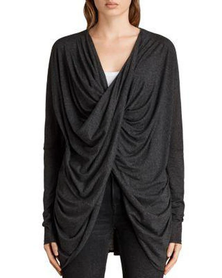商品ALL SAINTS|Itat Jersey Shrug - 100% Exclusive,价格¥624,第4张图片详细描述
