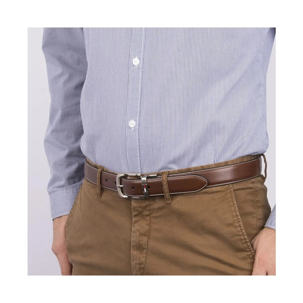 商品Tommy Hilfiger|Leather Reversible Dress Men's Belt,价格¥373,第5张图片详细描述
