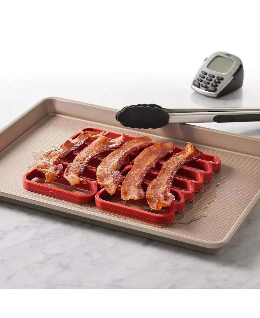 商品OXO|Good Grips 2-Pk. Silicone Roasting Racks,价格¥134,第1张图片