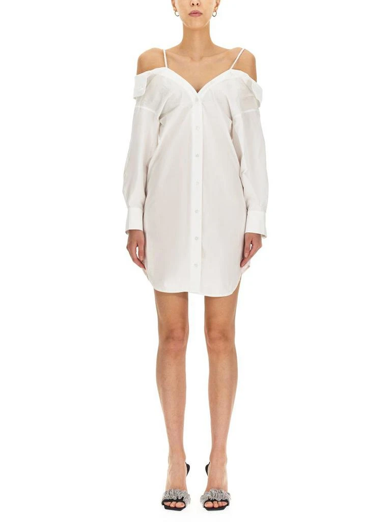 商品Alexander Wang|T By Alexander Wang Womens White Dress,价格¥4633,第1张图片